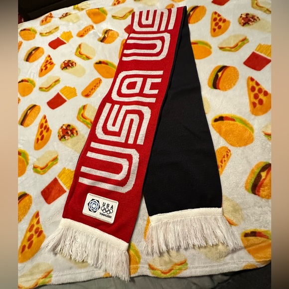 Roots Other - Olympic Scarf Muffler 2006 USA Official Torino Games Roots‎ Patriotic